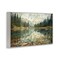 Stupell Industries Tiled Mountain Landscape Framed Giclee Wall Art Design by LSR Design Studio